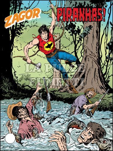 ZENITH # 620 - ZAGOR 569: PIRANHAS!